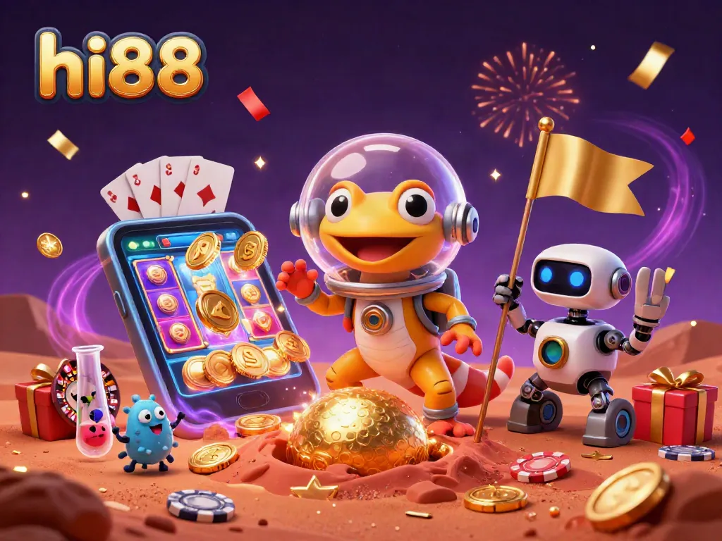 Engage with hi88 and win big at the exciting Martian casino adventure!