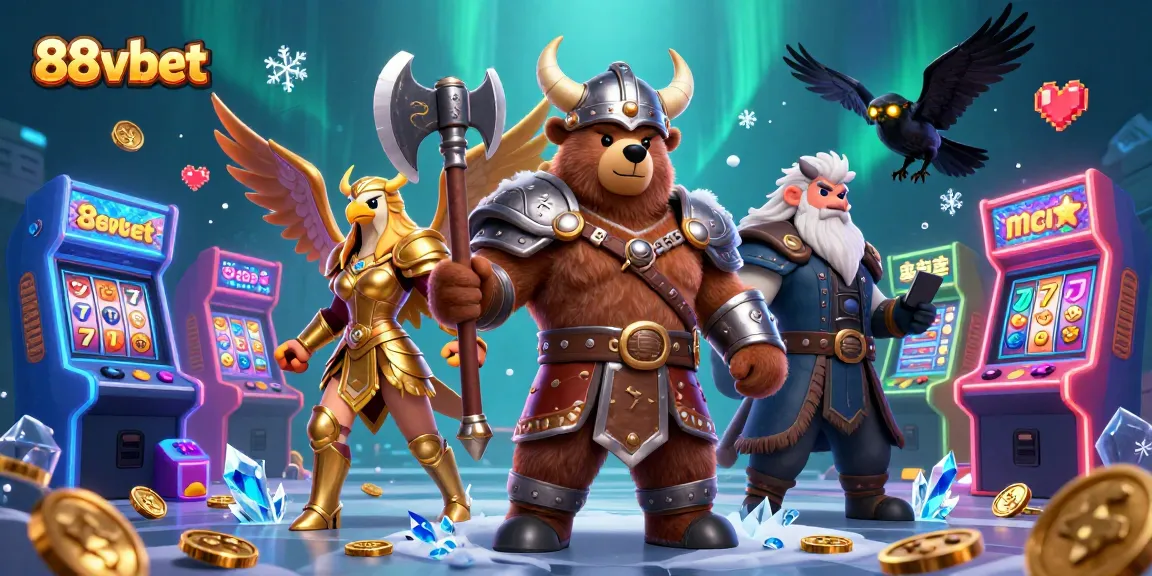 Experience thrilling gameplay at 88vbet with dynamic 3D gaming characters and casino elements.