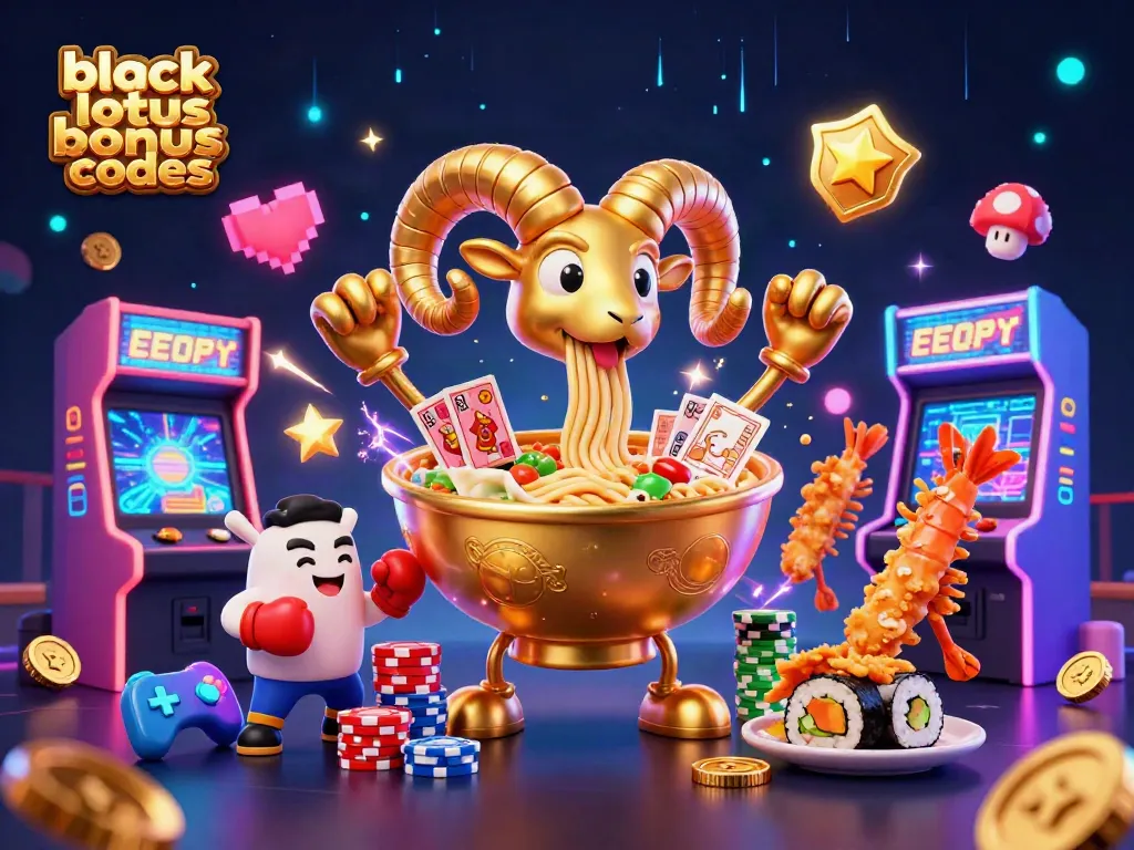 Engage with thrilling black lotus casino bonus codes while enjoying an exciting animated scene featuring playful characters.
