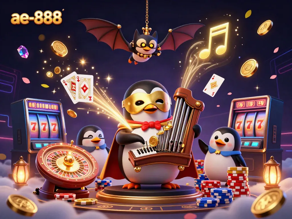 Engage with ae-888's thrilling casino experience featuring vibrant characters and dynamic game elements.