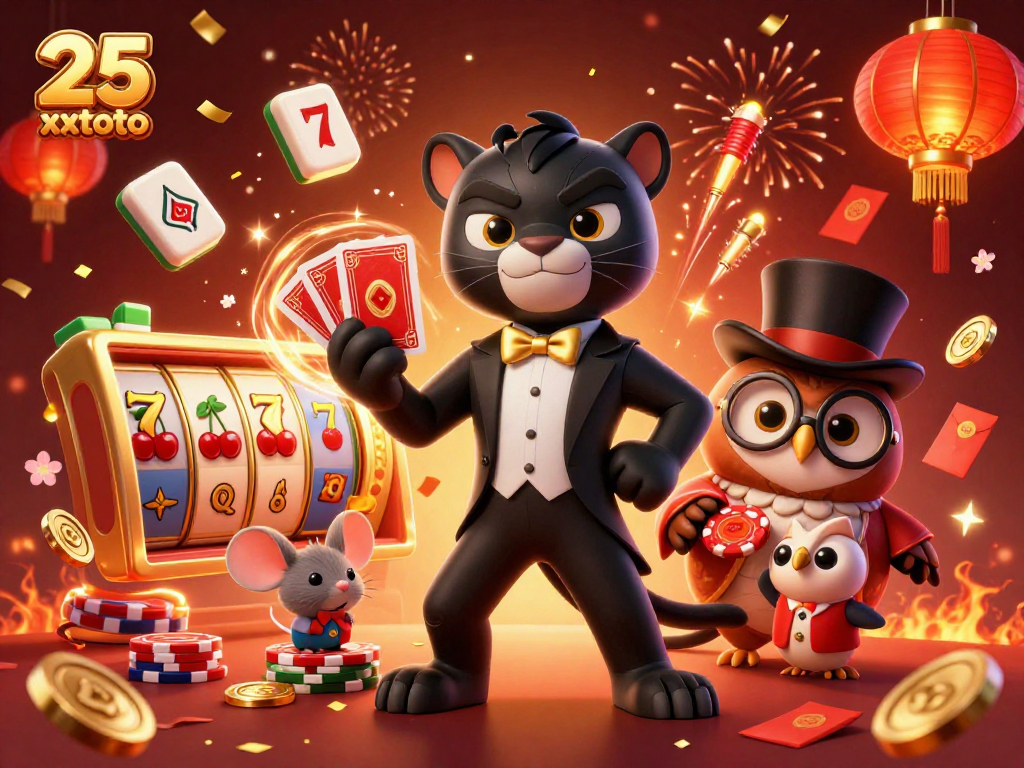 Strategi menang bermain 25 xxtoto dengan pemasang kartunya yang elegan dan karakter 3D lainnya.