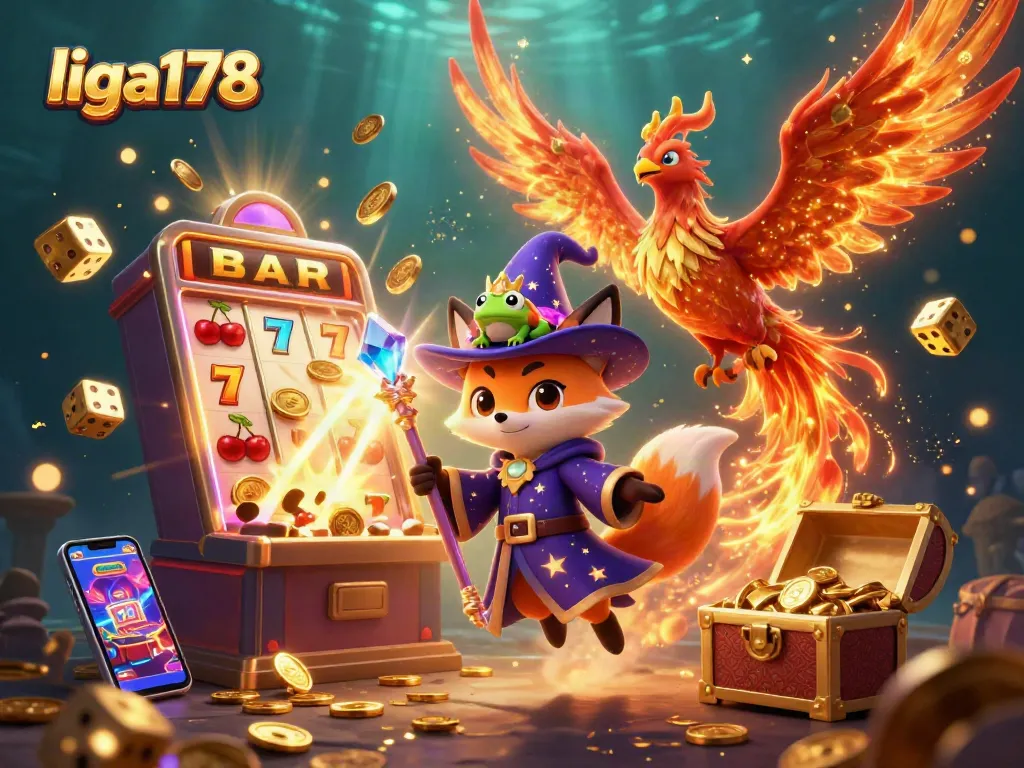 Temukan keseruan taruhan di liga178 dengan mesin slot menakjubkan penuh koin berkilauan.