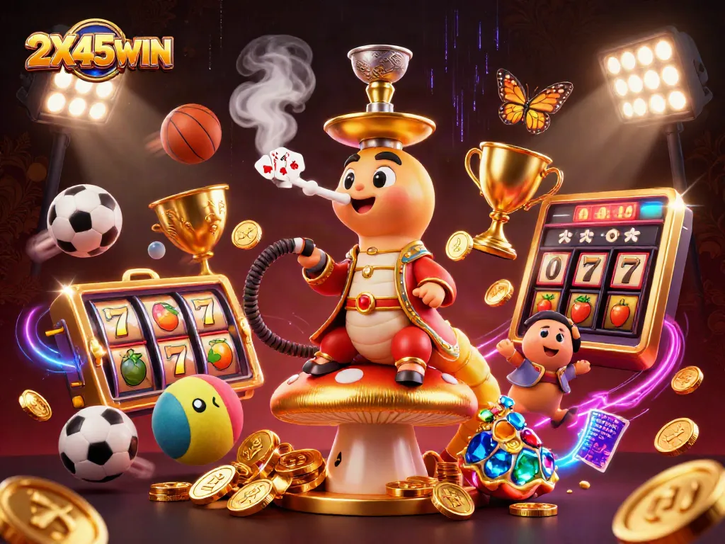 Permainan yang menarik di 2X45WIN dengan karakter kasino 3D yang menakjubkan.