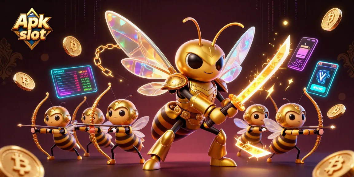 Mainkan Apk slot dengan karakter unik dan elemen digital di kasino modern