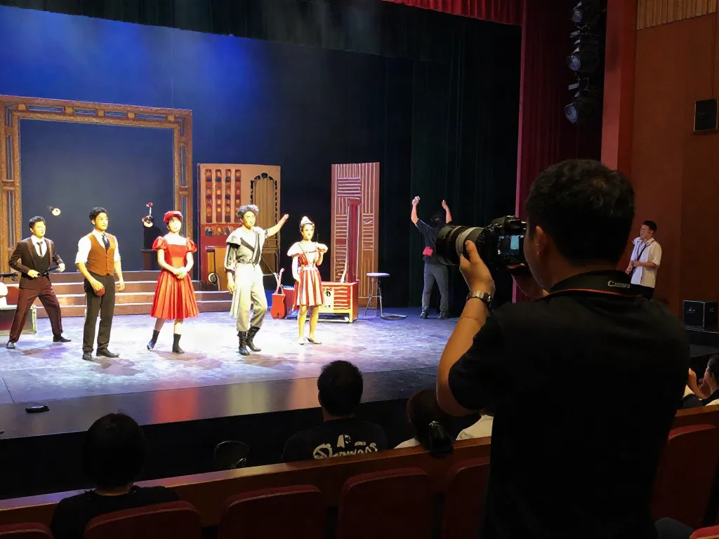 Pengalaman fotografi profesional nusa88 untuk teater dengan suasana kreatif dan dramatis.