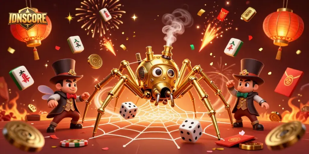 Experience the thrill of IDNSCORE with immersive visual excitement in this captivating scene.