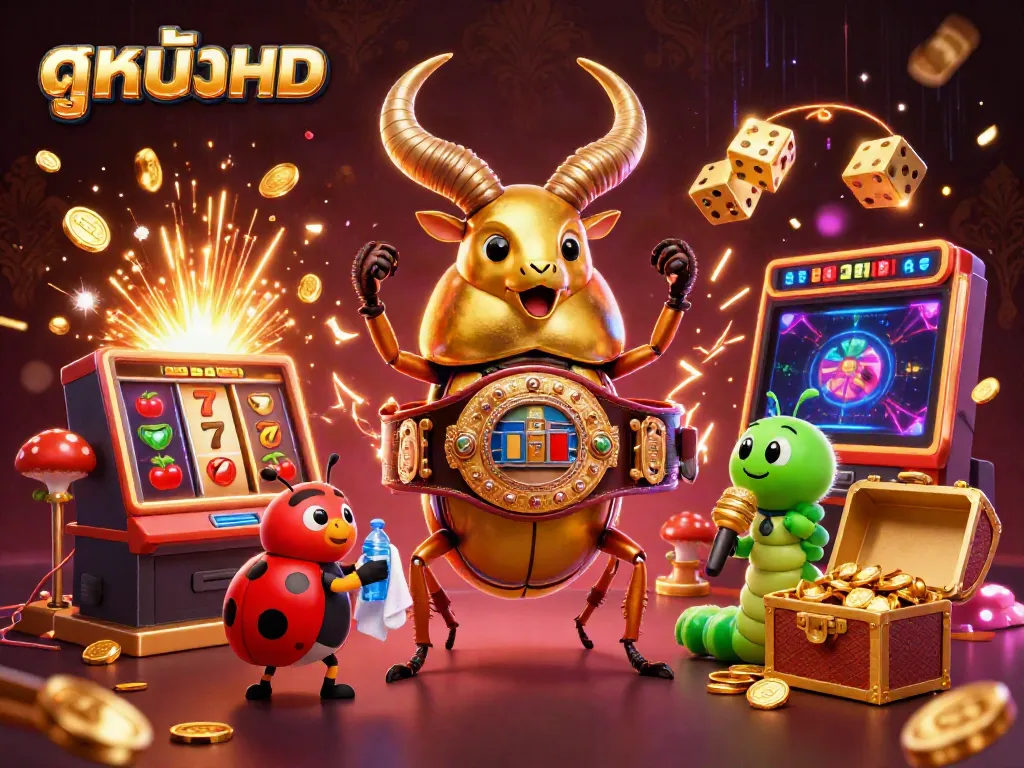 Engage in thrilling ดูหนังHD adventures with colorful casino elements and characters.