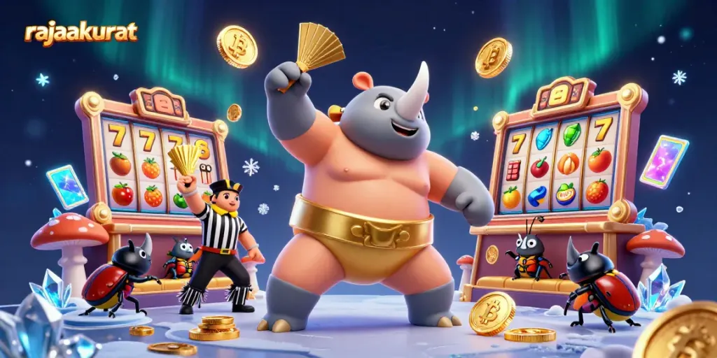 Rajaakurat mempersembahkan kejuaraan sumo kunjang dalam ilustrasi menangkap semangat slot dan kebangkitan.