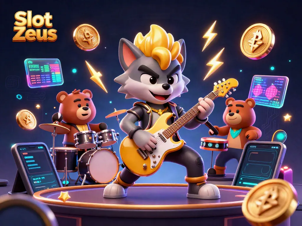 Slot Zeus menarik perhatian pemain dengan visual yang berkilau dari simbol hoki dan jackpot.