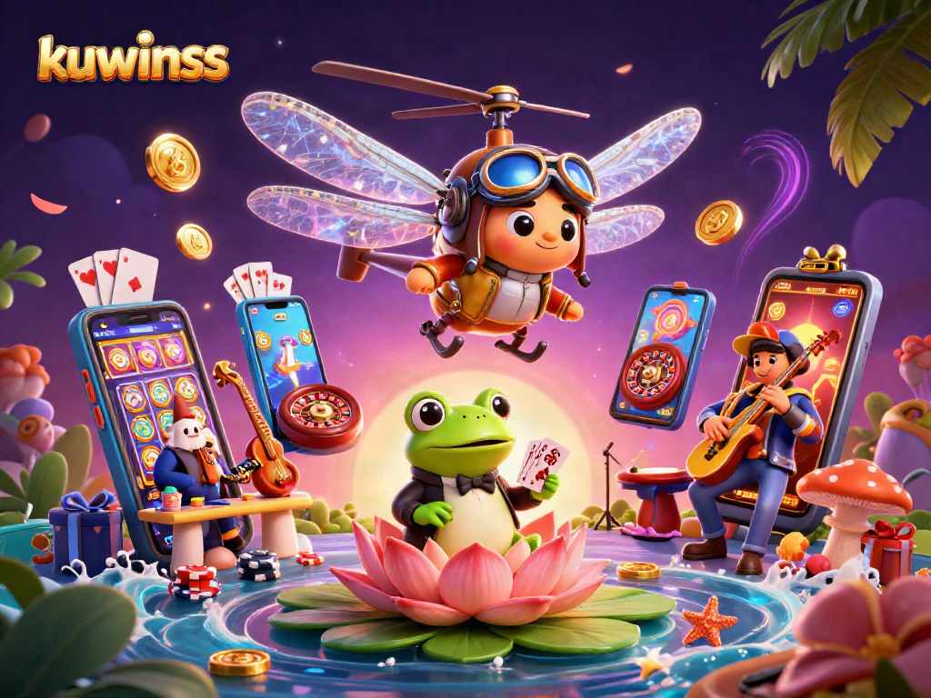 Kuwinss offers thrilling slot games with vibrant visuals and exciting gameplay featuring dynamic characters.